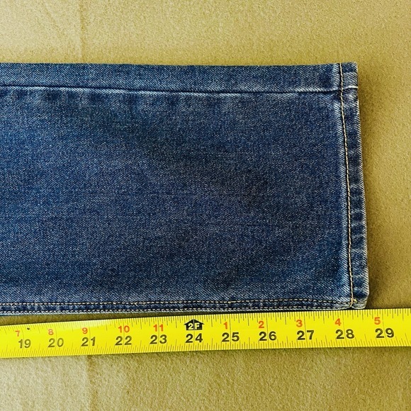 NWT Seven7 Women's Blue Denim Jeans Size 8 Slim Straight Leg High Rise Stretch - Picture 8 of 13